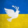 Ukraine Friedenstaube___1x1